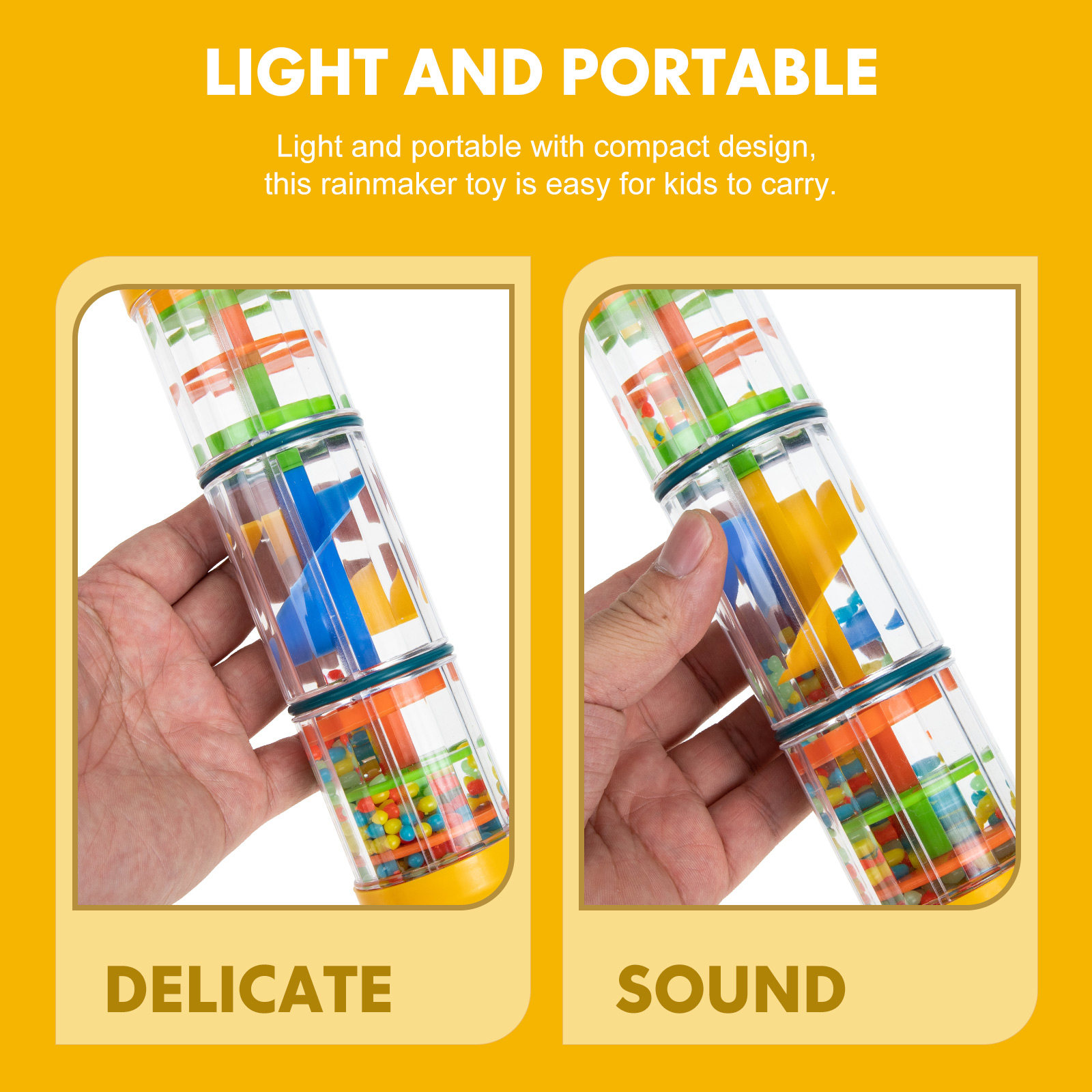 L Musical Instrument - Rainmaker Rain Sound Compact Rain Stick