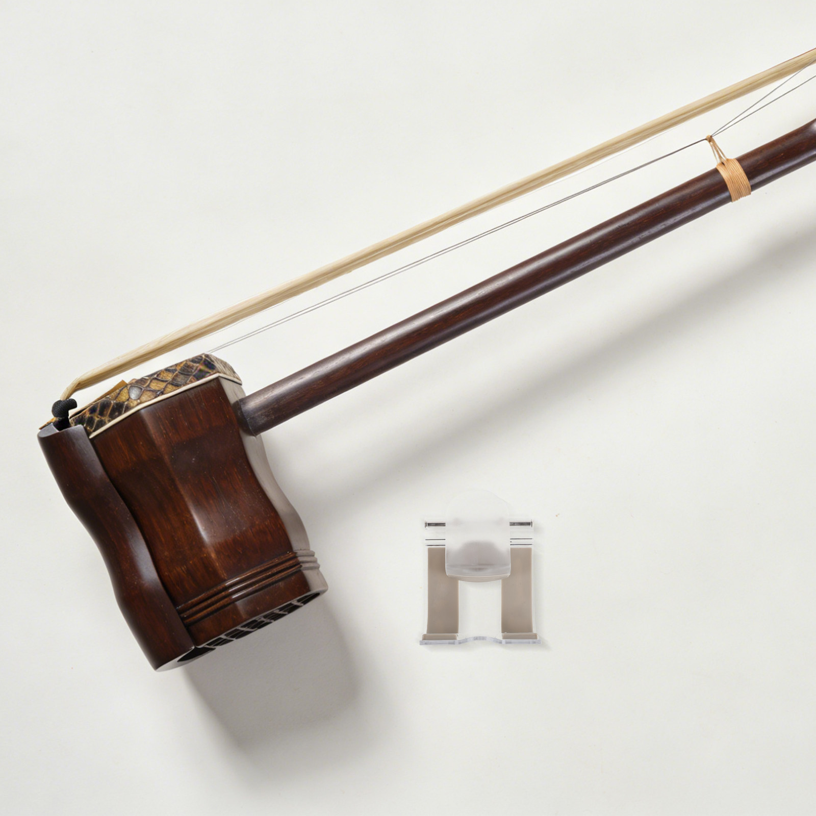 Erhu Violin Chinese - Support de taille transparent pour erhu,