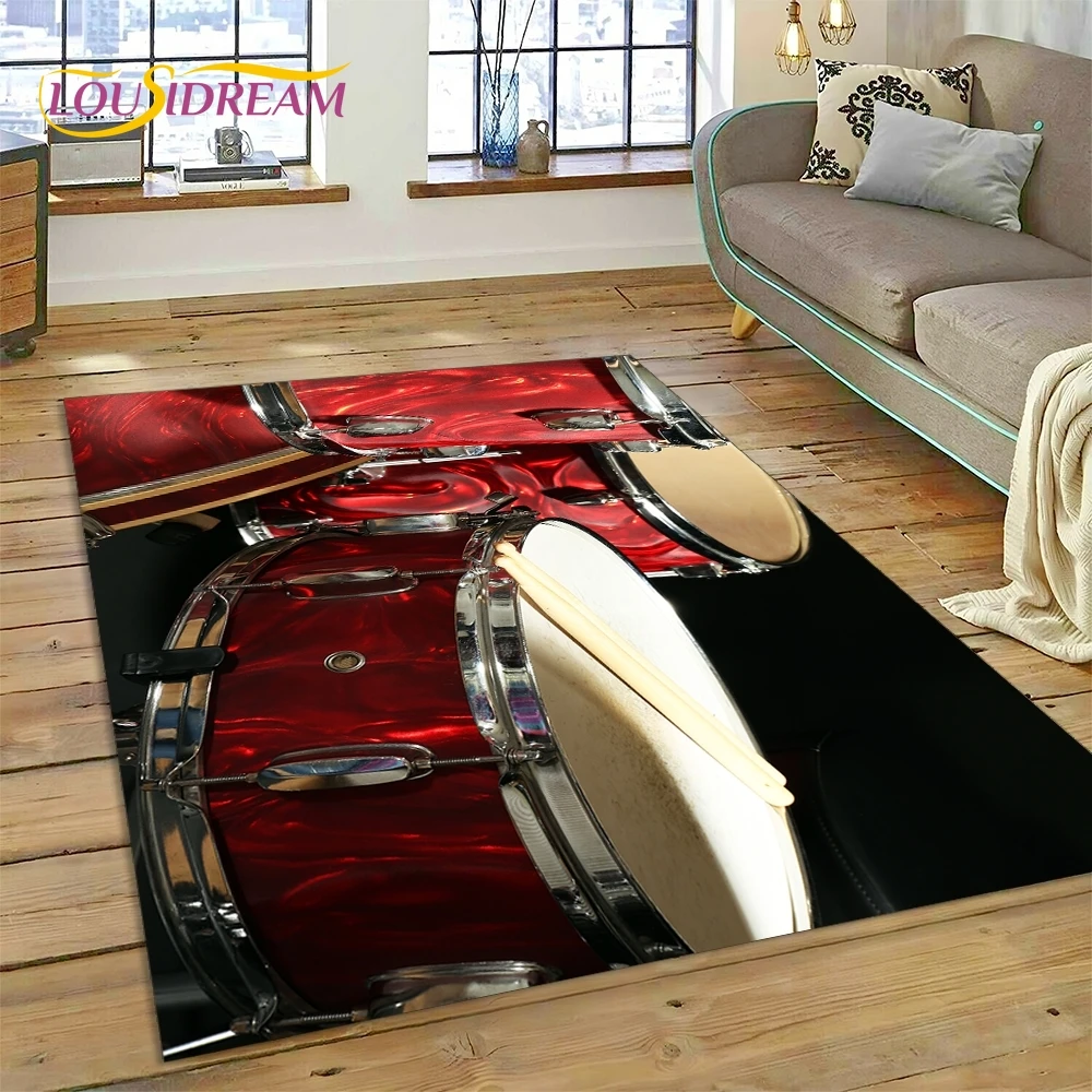 Musical Instruments Online - Tapis de sol antidérapant pour batterie