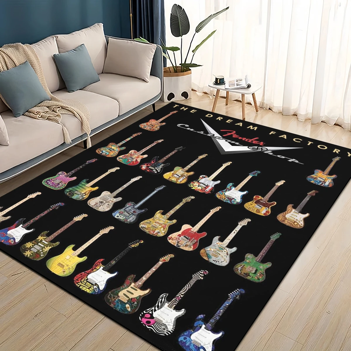 Musical Instruments Online - Tapis de sol antidérapant avec logo