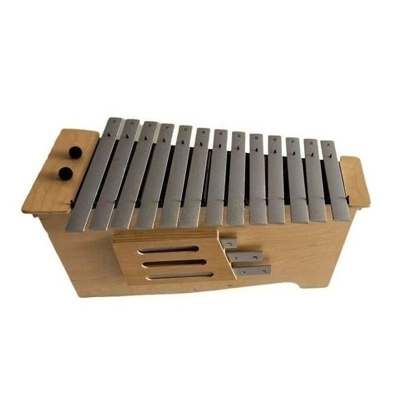 Musical Instrument Glockenspiel - Xylophone professionnel en aluminium 13 tons,