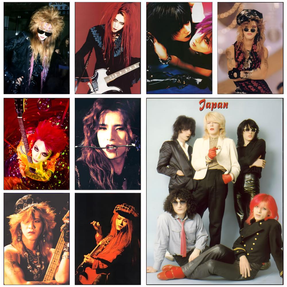 Visual kei rock band X japon a - Musical Instrument Poster avis et prix