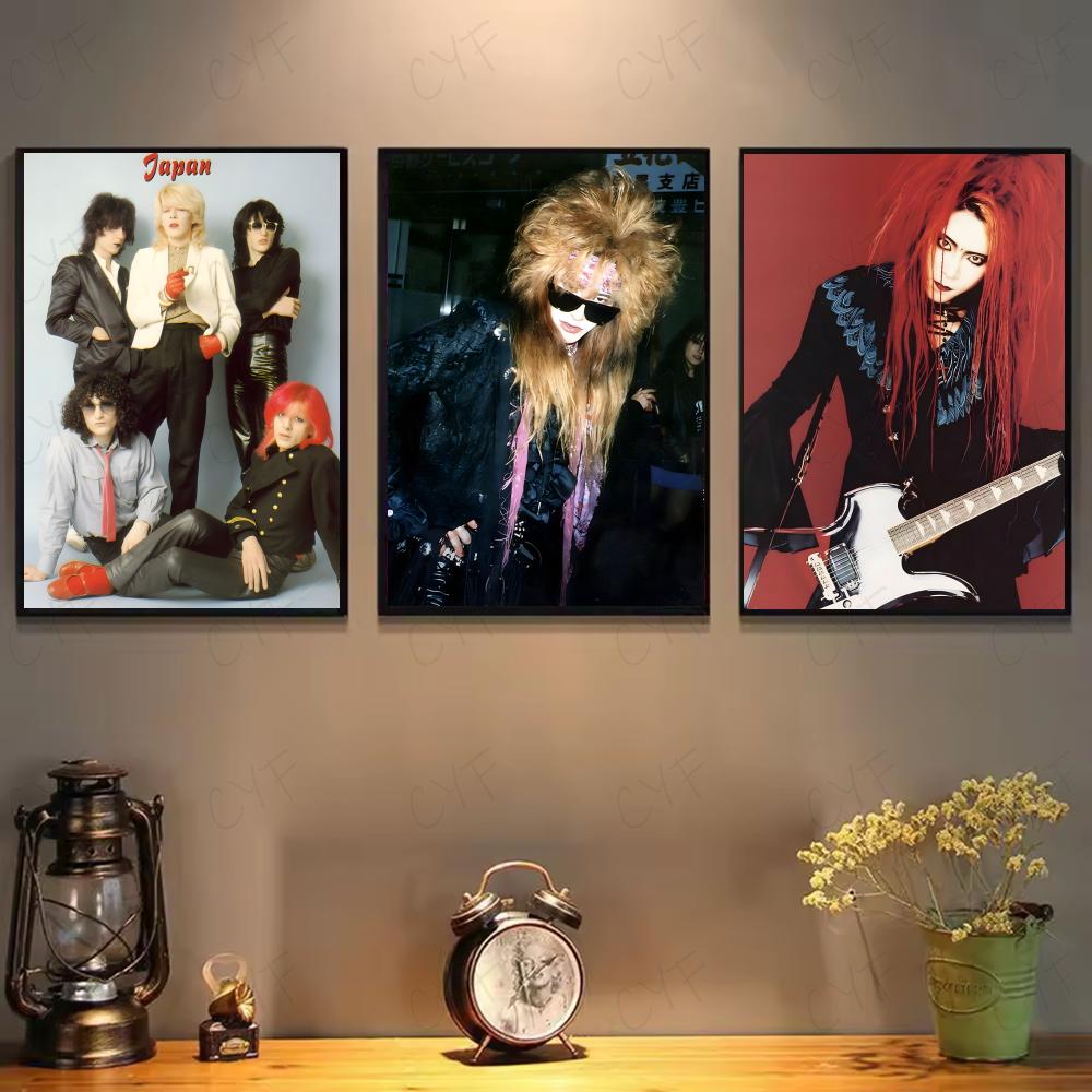 Visual kei rock band X japon a - Musical Instrument Poster avis et prix