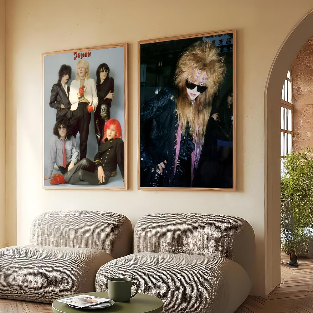 Visual kei rock band X japon a - Musical Instrument Poster avis et prix