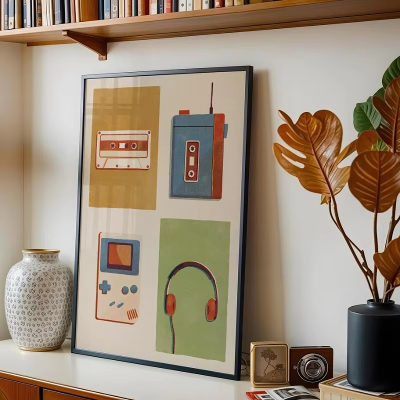 Affiche d'instrument de musiqu - Musical Instrument Poster avis et prix