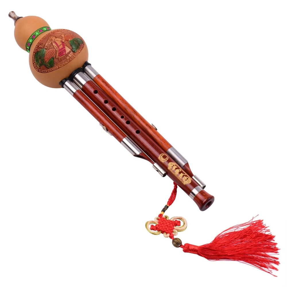 Flûte à gourde Hulusi à 3 tons - Musical Instrument Flute avis et prix