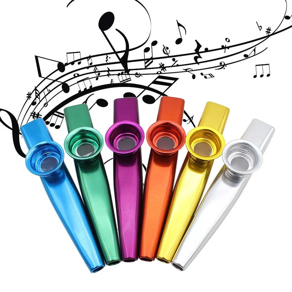    Metal Kazoo Harmonica bouc - Musical Instrument Flute avis et prix